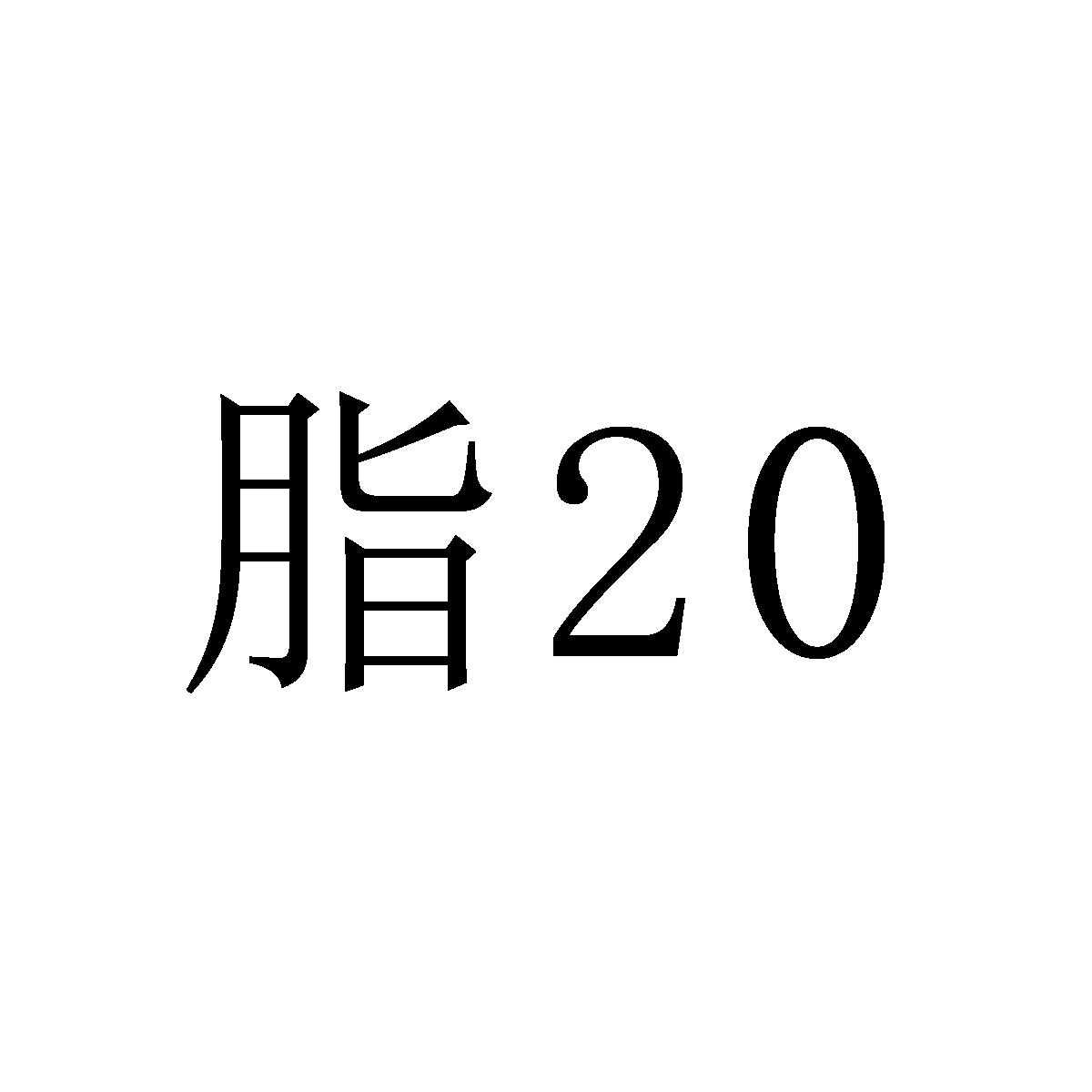 脂 20