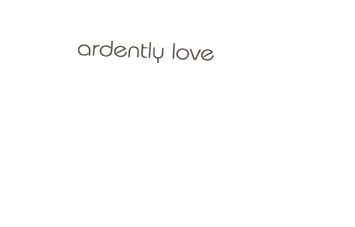 ardently love