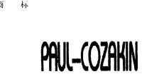 PAUL-COZAKIN