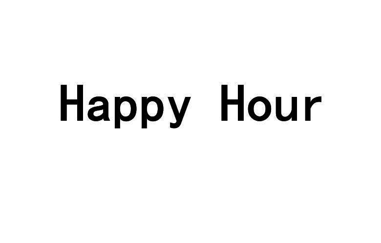 happy hour