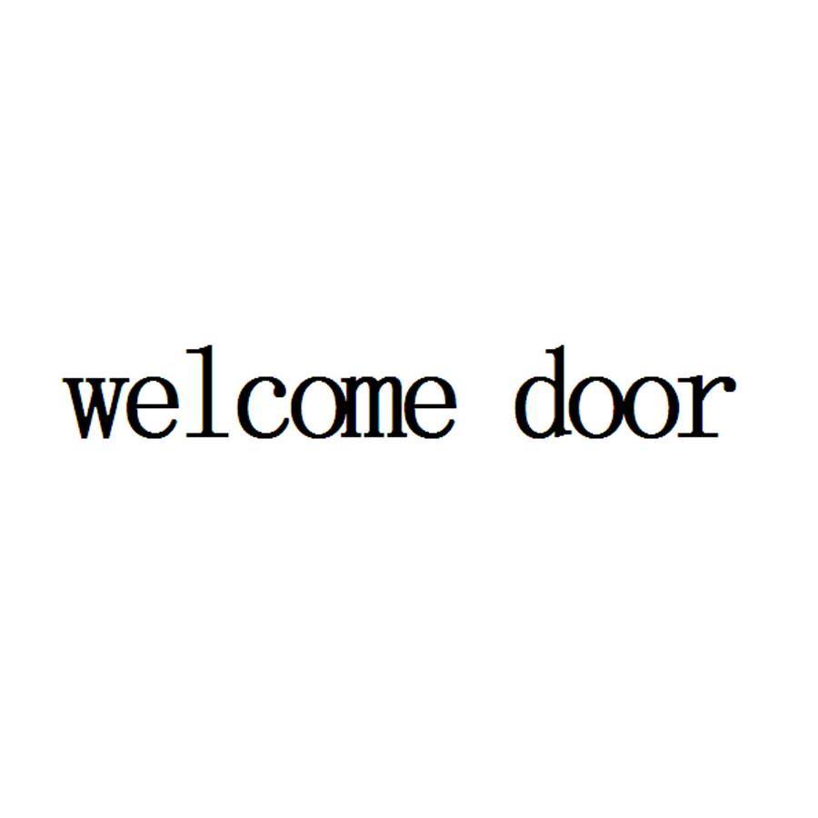 welcome door