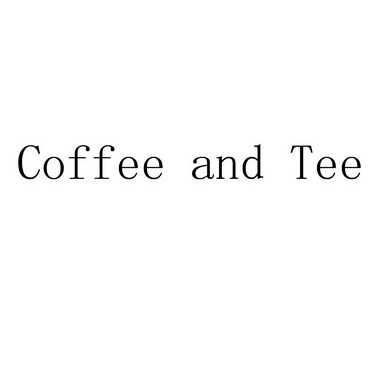 COFFEE AND TEE