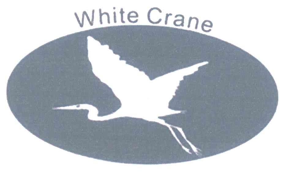 white crane
