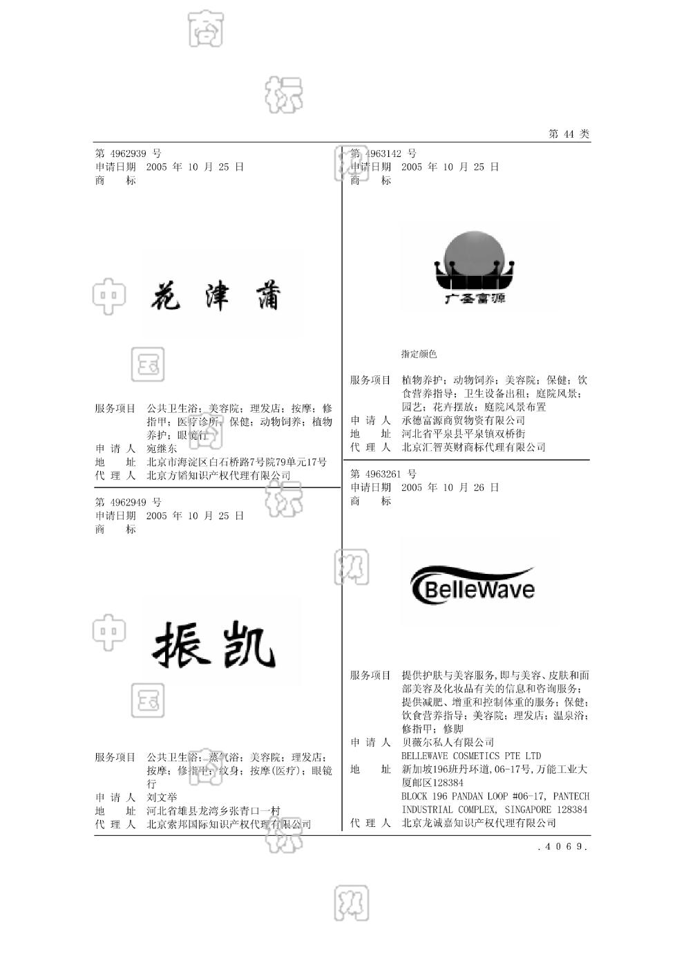 bellewave_注册号4963261_商标注册查询 天眼查