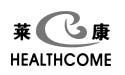 2003-12-01 莱康;healthcome 3821655 5-医药制品 商标续展---核准