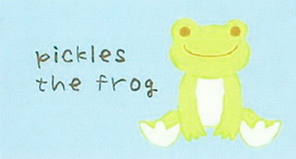 pickles the frog