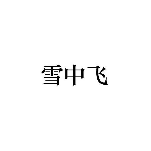 雪中飞的logo图片