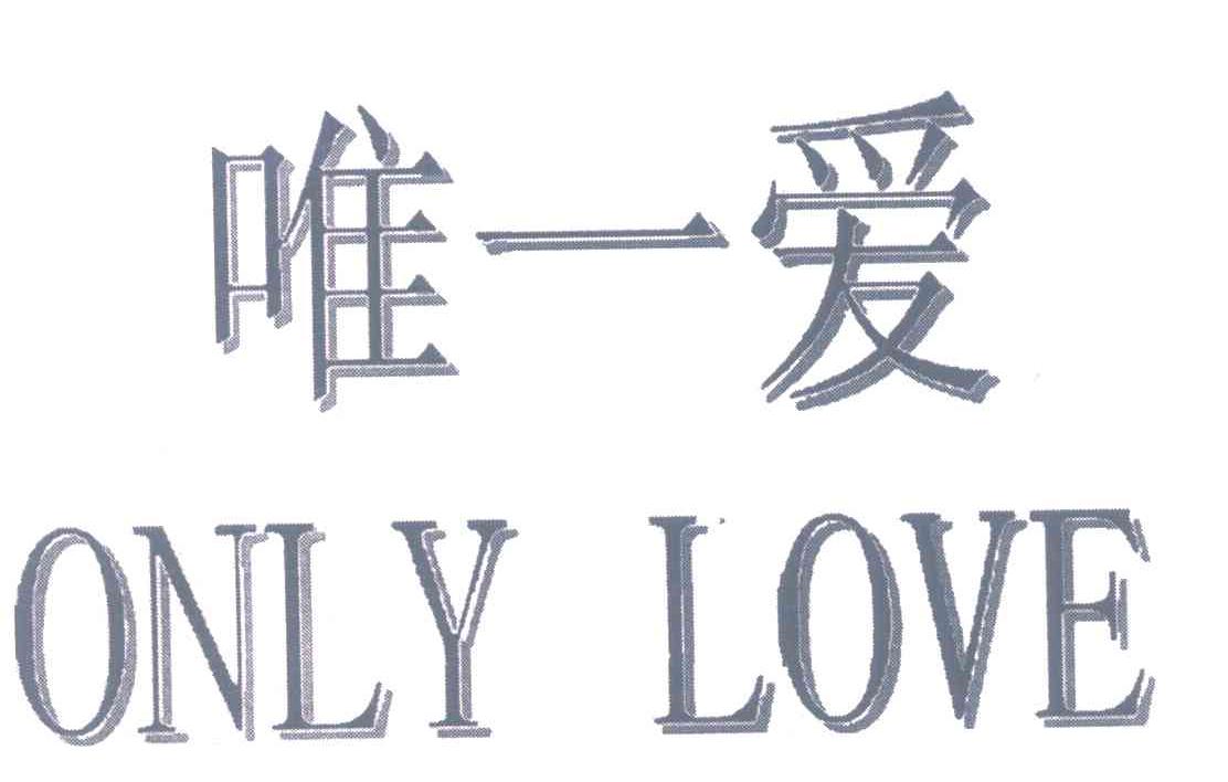 唯一爱;only love