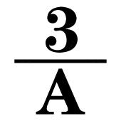 3 a