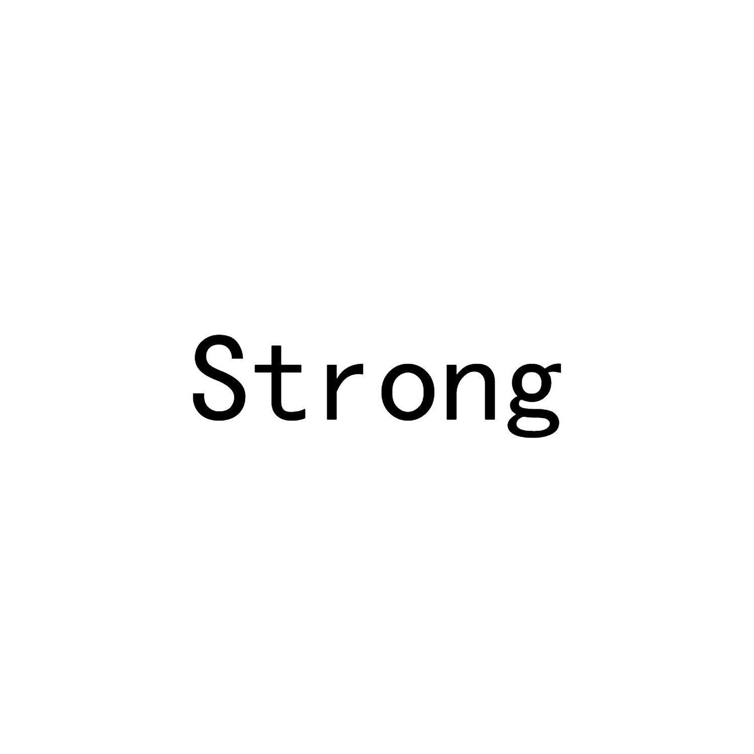 strong