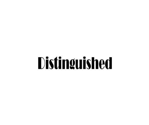DISTINGUISHED