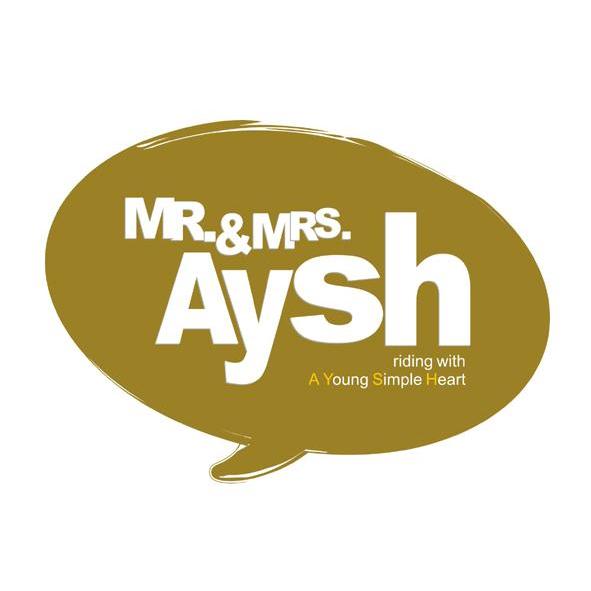 mr mrs aysh riding with a young simple heart