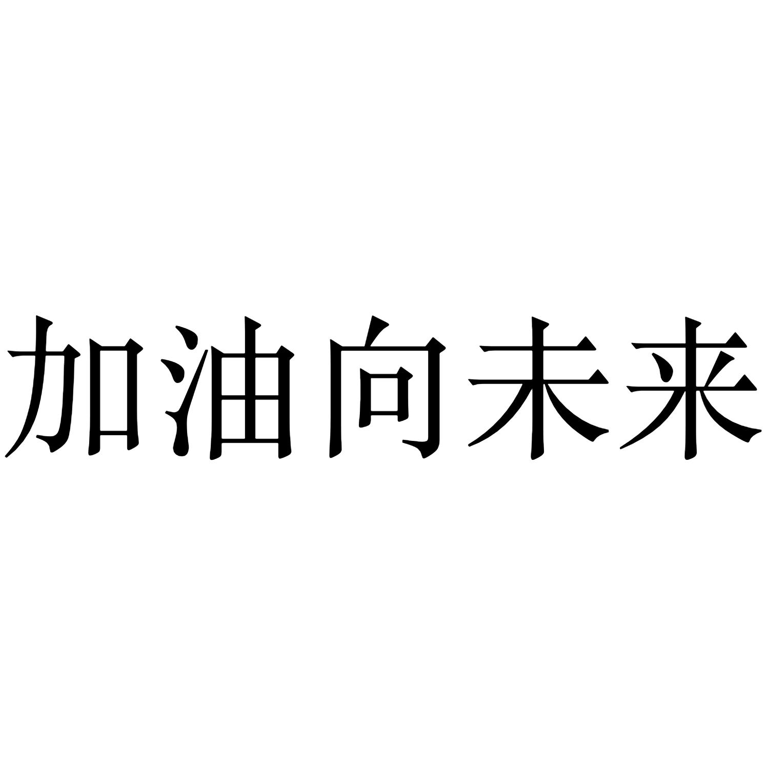 加油向未来