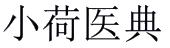 小荷医典