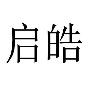 启皓