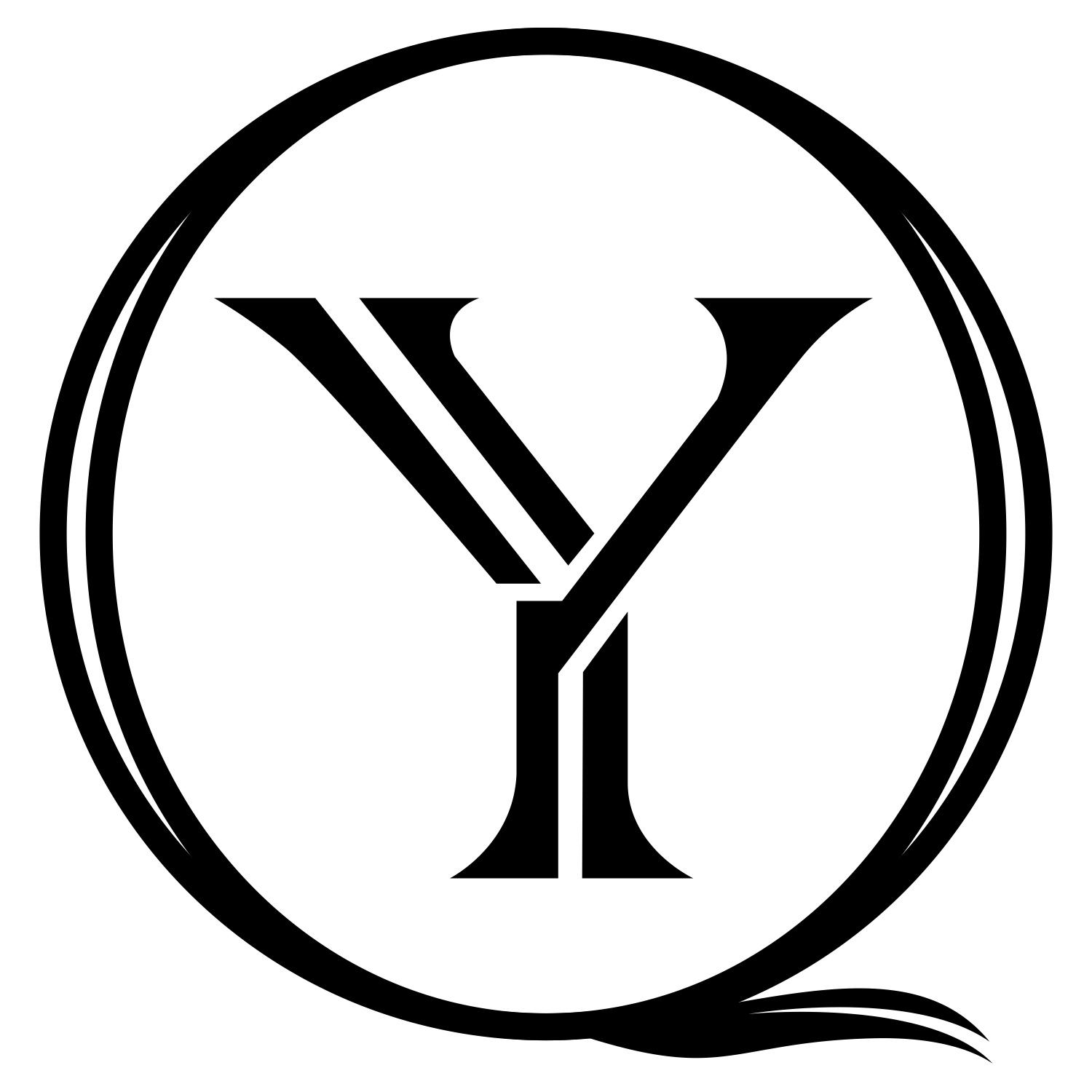 Q和Y字母logo图片