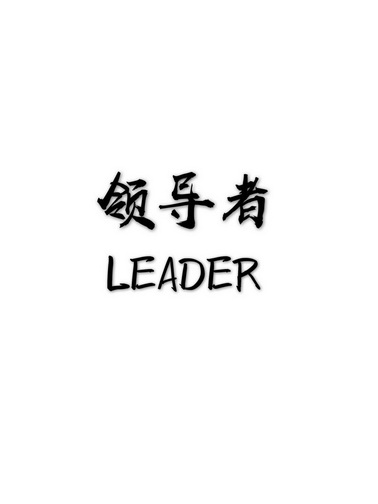 领导者 leader