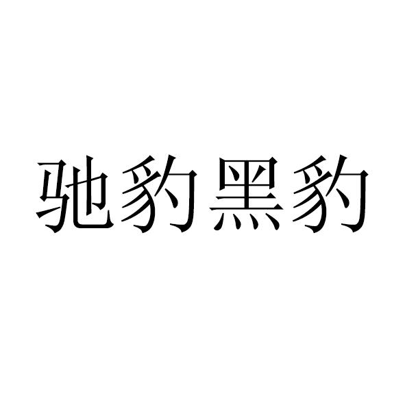 驰豹黑豹