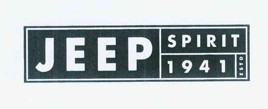 jeep spirit estd 1941