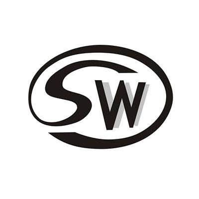 sw字母logo设计图片