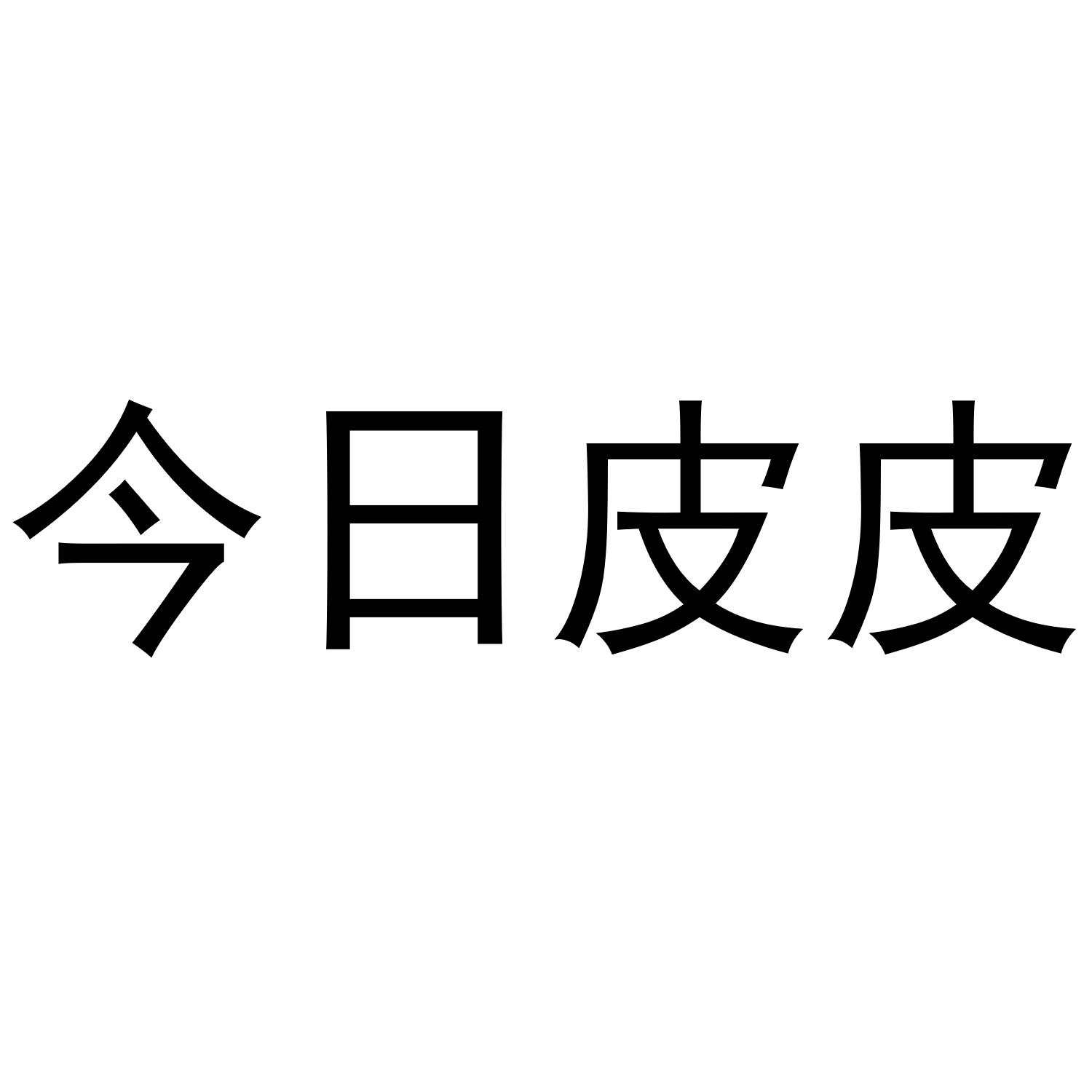 今日皮皮
