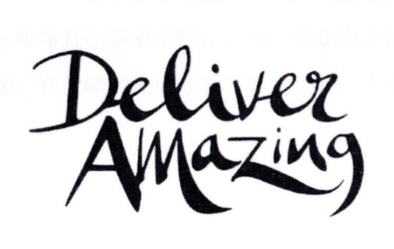 DELIVER AMAZING