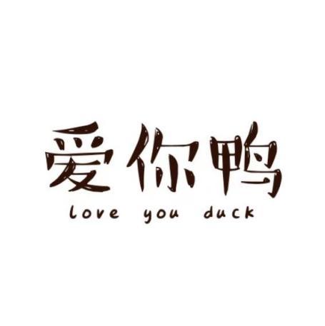 爱你鸭 love you duck