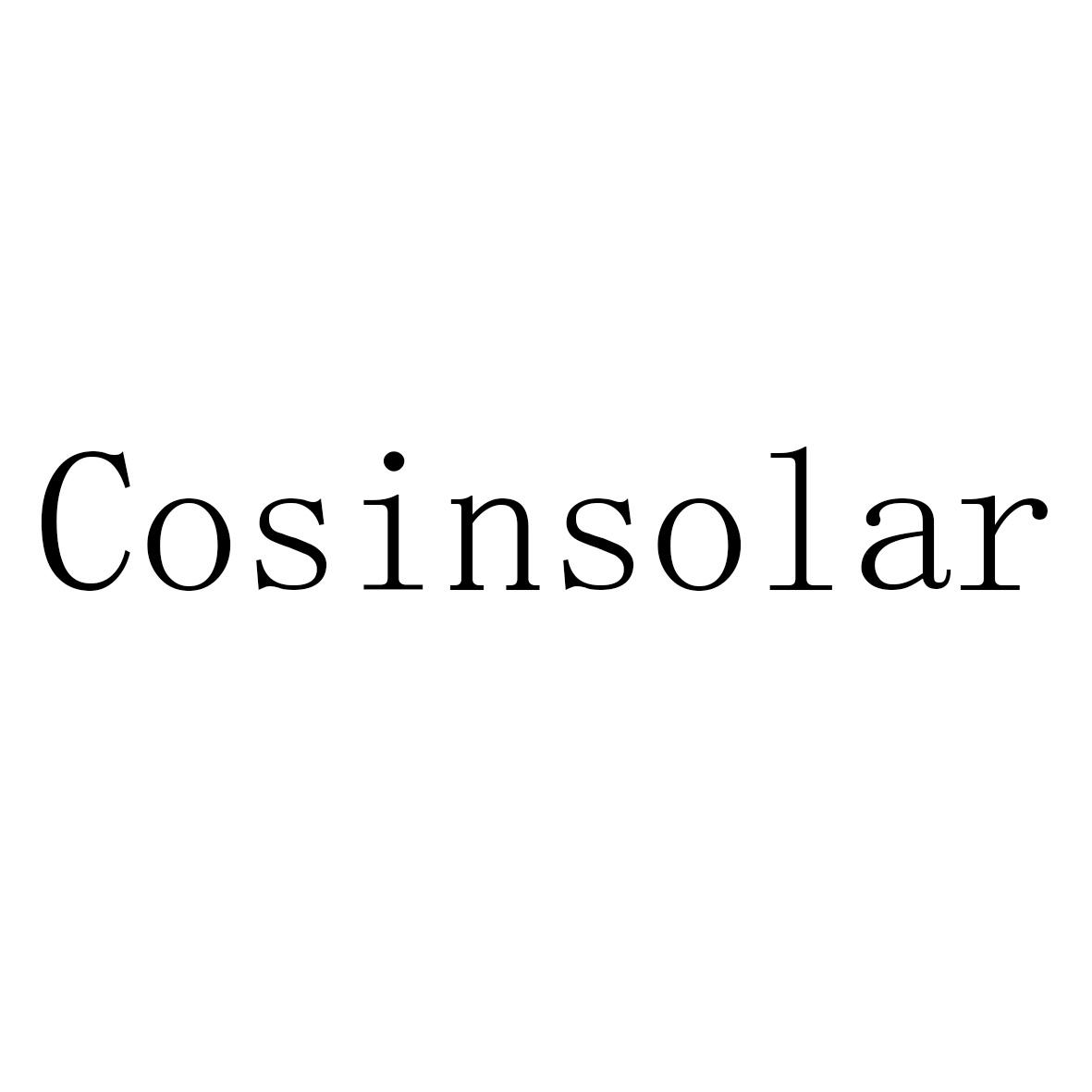 cosinsolar