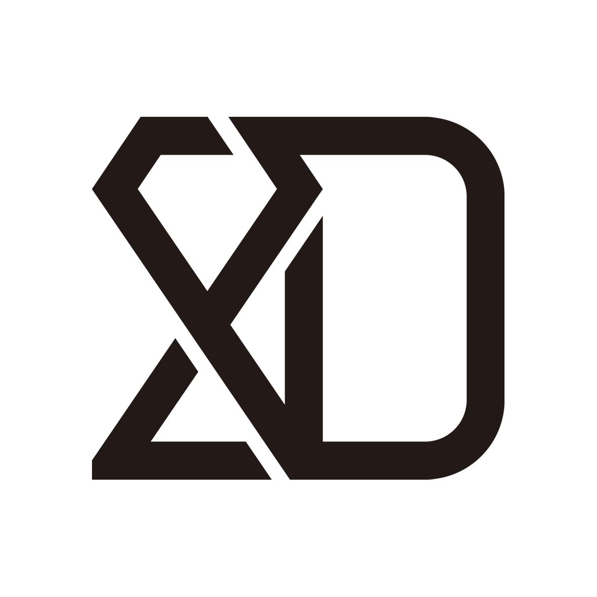 xd字母logo设计图片