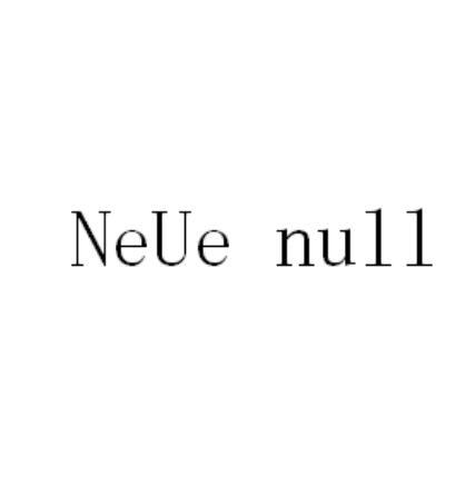 NEUE NULL