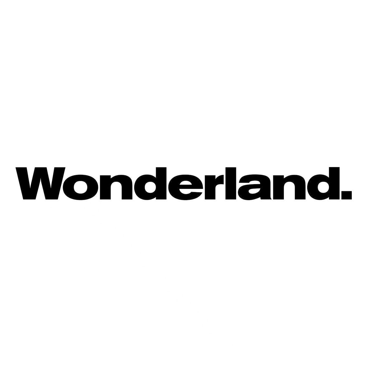 wonderland杂志logo图片