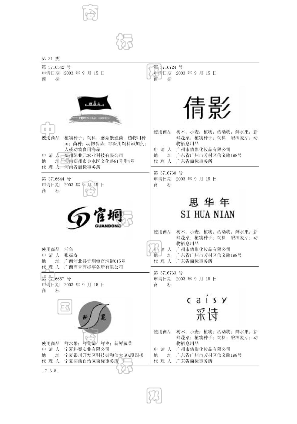 绿业元;perennial green