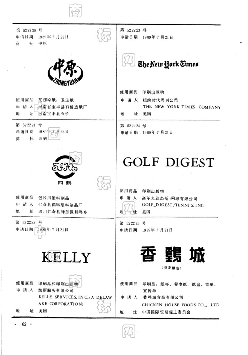 kelly_注册号522222_商标注册查询 - 天眼查