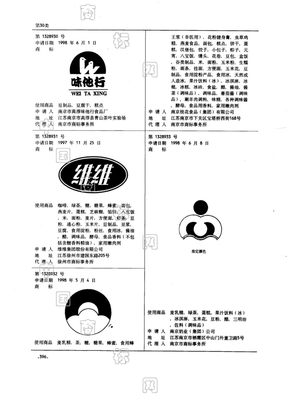 维维_注册号1328931_商标注册查询 天眼查