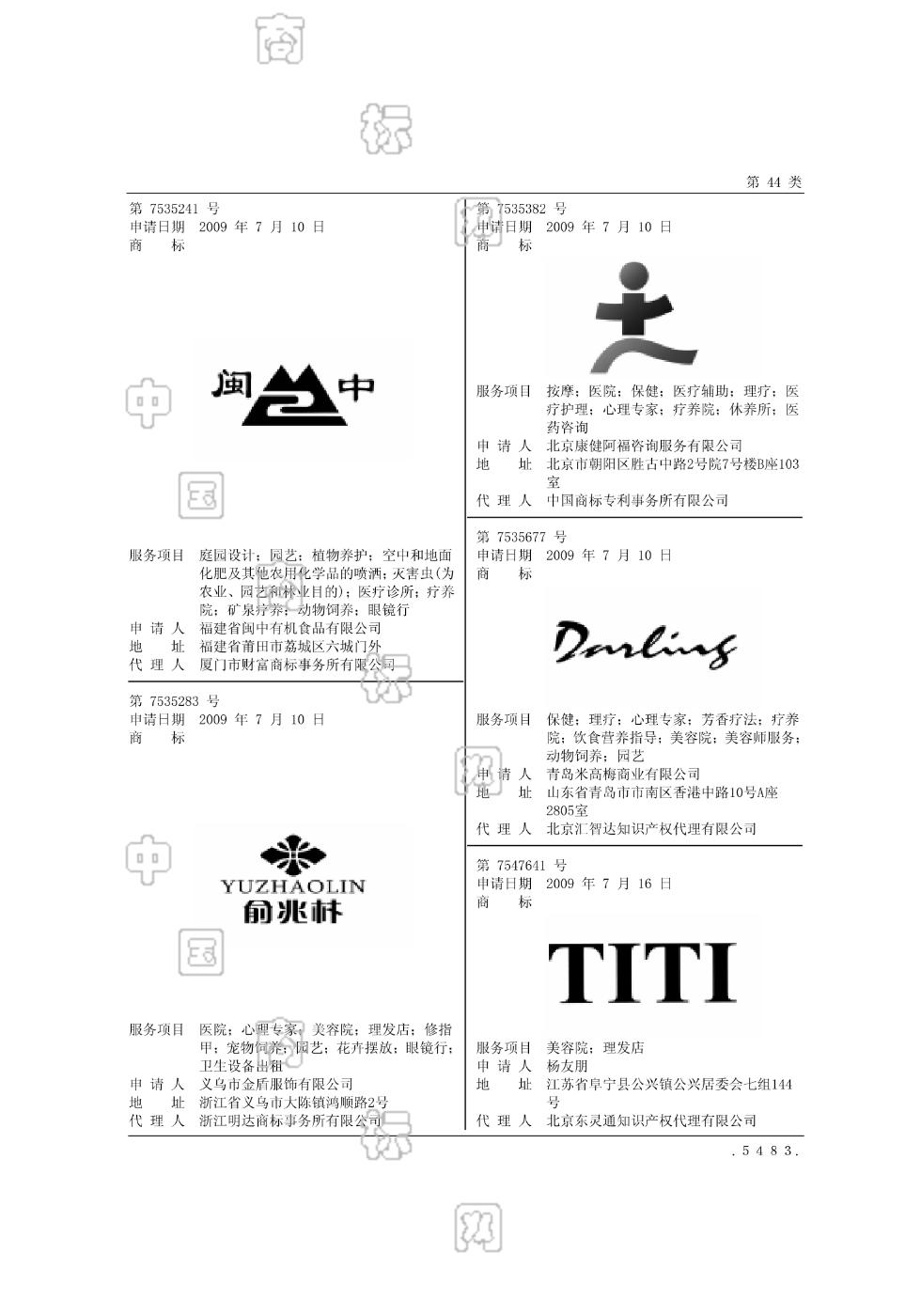 俞兆林_注册号7535283_商标注册查询 天眼查