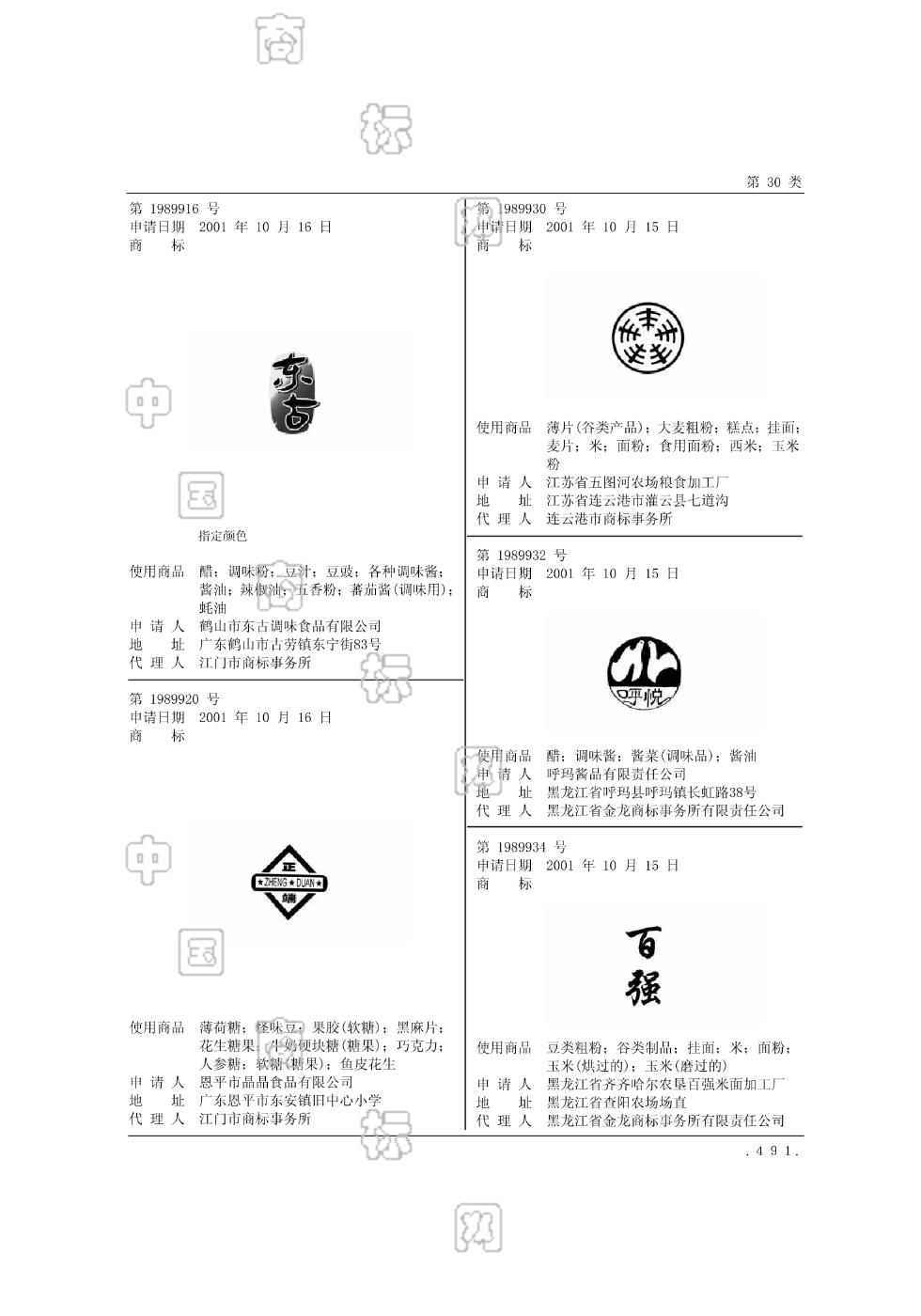 东古_注册号1989916_商标注册查询 天眼查