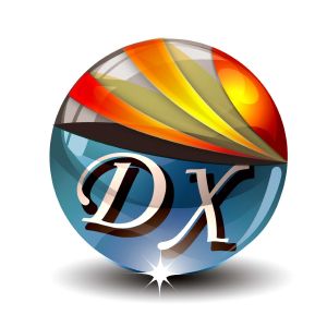 dx字母组合的logo设计图片