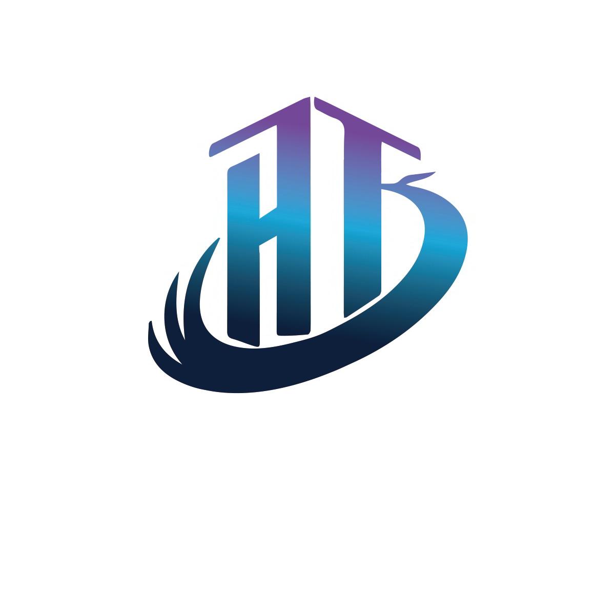 ht字母logo设计图片