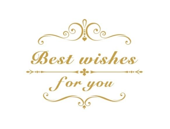 best wishes for you