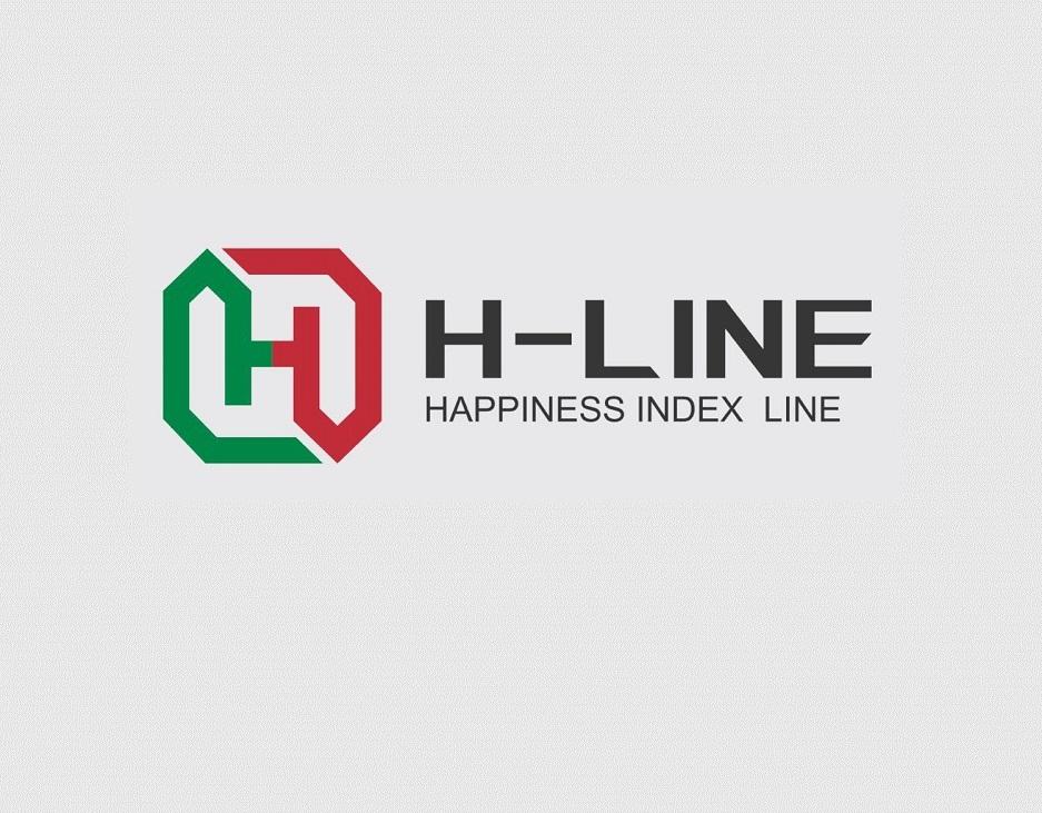 h-line happiness index line
