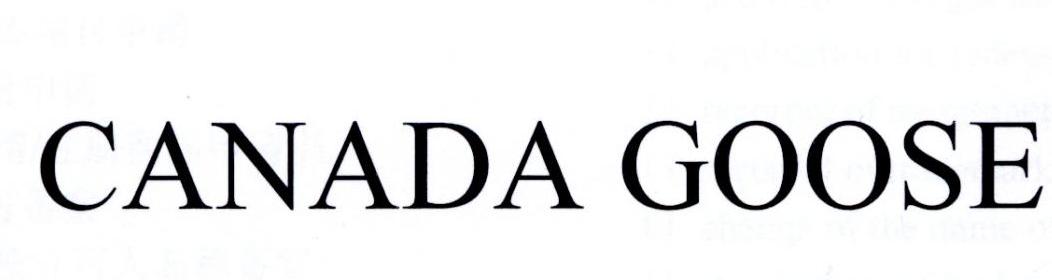 canada goose_注册号30904735_商标注册查询 - 天眼查