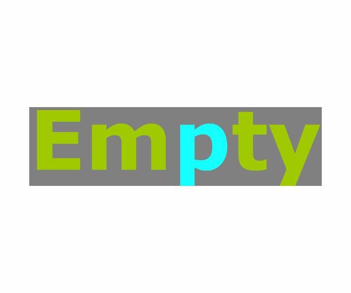 empty
