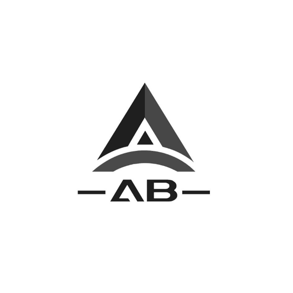 ab字母组合创意图形图片