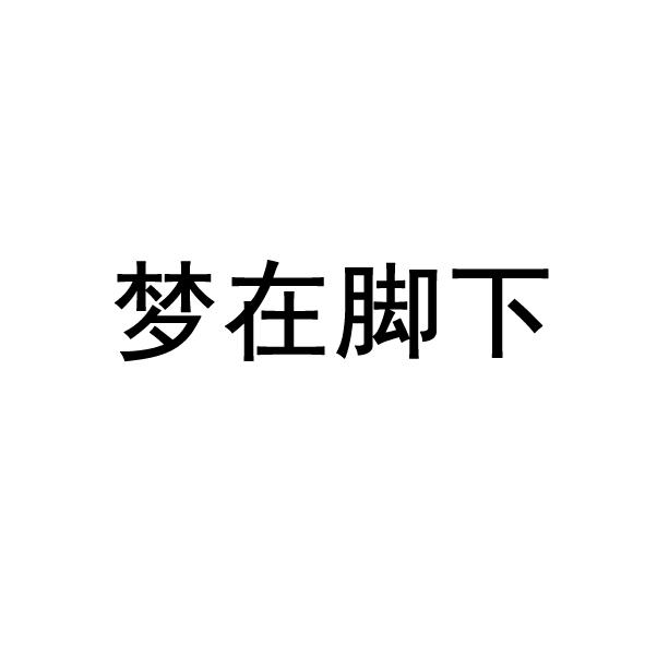 梦在脚下