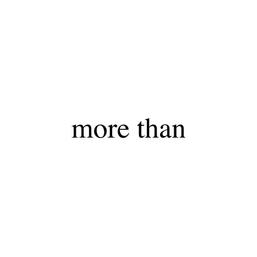 more than