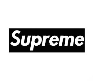 supreme头像黑白图片